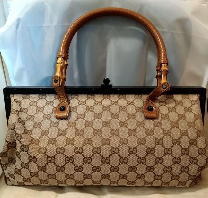 GUCCI グッチ ハンドバッグ 正規品 税をSALE送料無料 【真贋鑑定済・送料無料】グッチのハンドバッグ・正規品・良品・グッチシマ・高級 ハンドバッグ