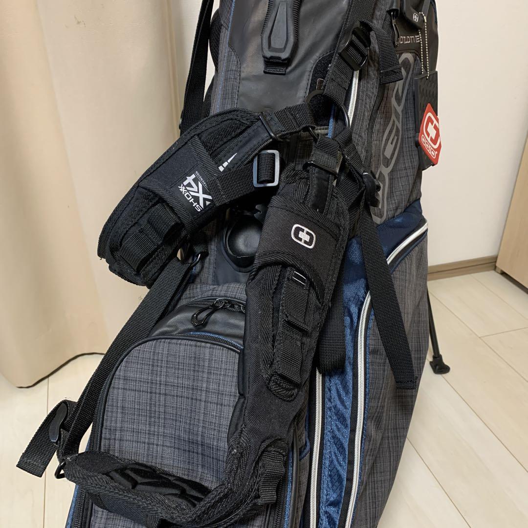 オジオ OGIO キャディーバック スタンド メンズ 8分割 グレー