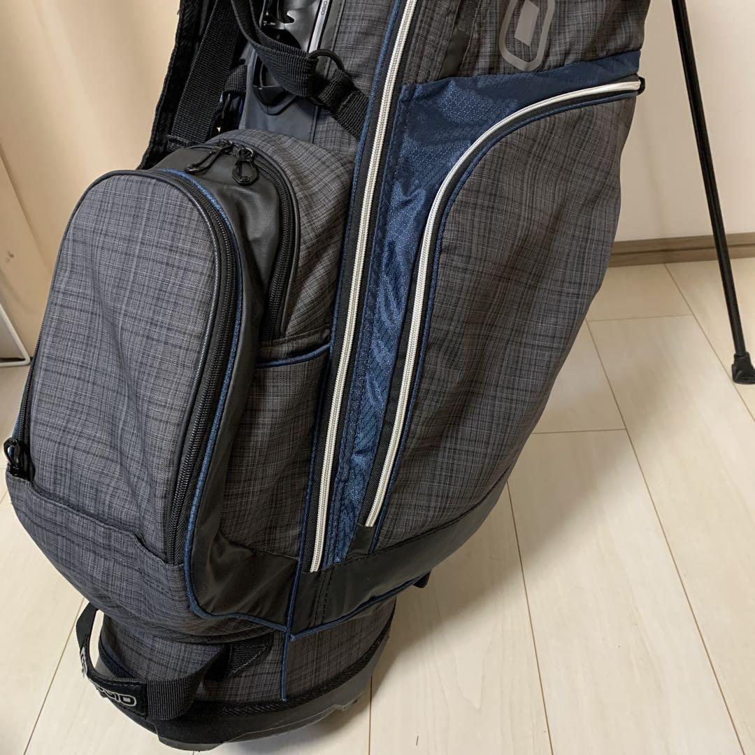 オジオ OGIO キャディーバック スタンド メンズ 8分割 グレー