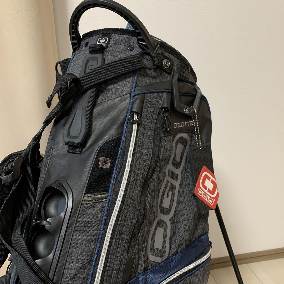 オジオ OGIO キャディーバック スタンド メンズ 8分割 グレー