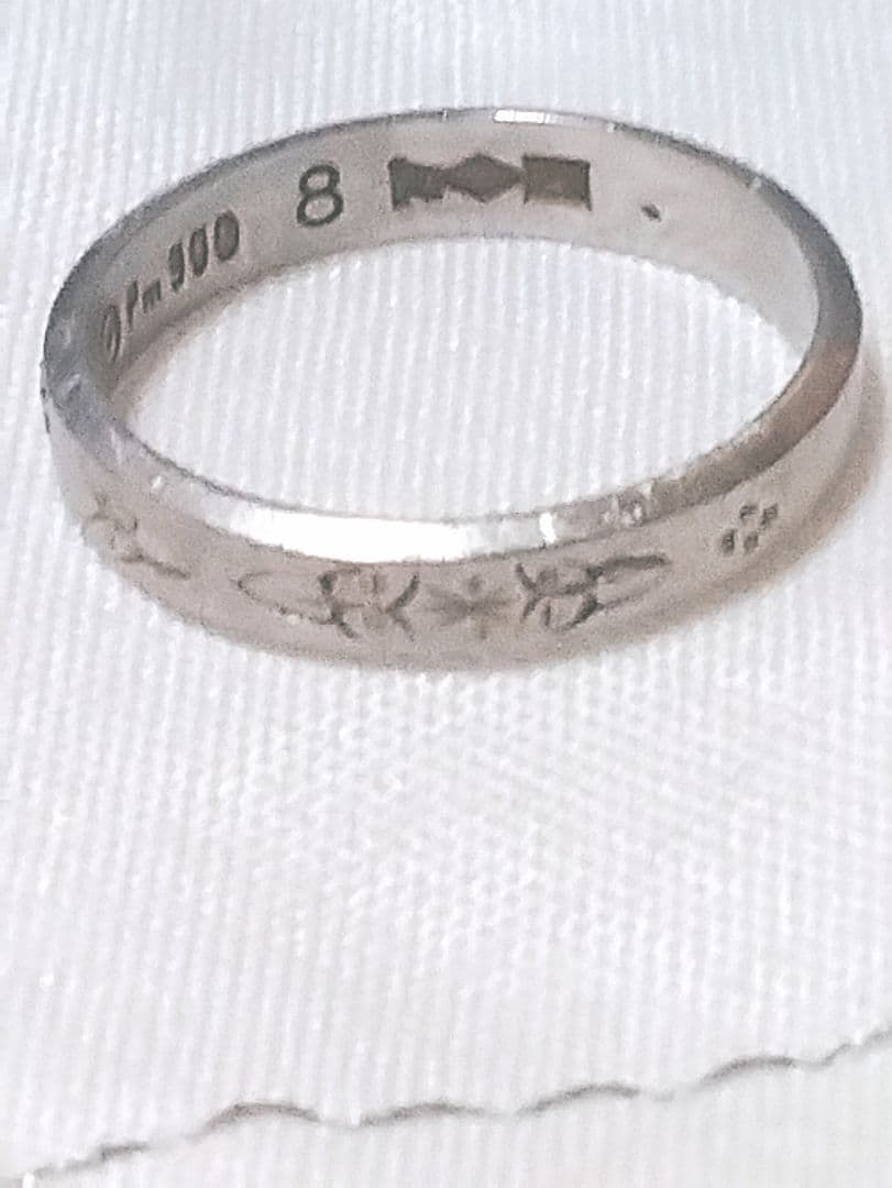 本日最終！プラチナリング　指輪