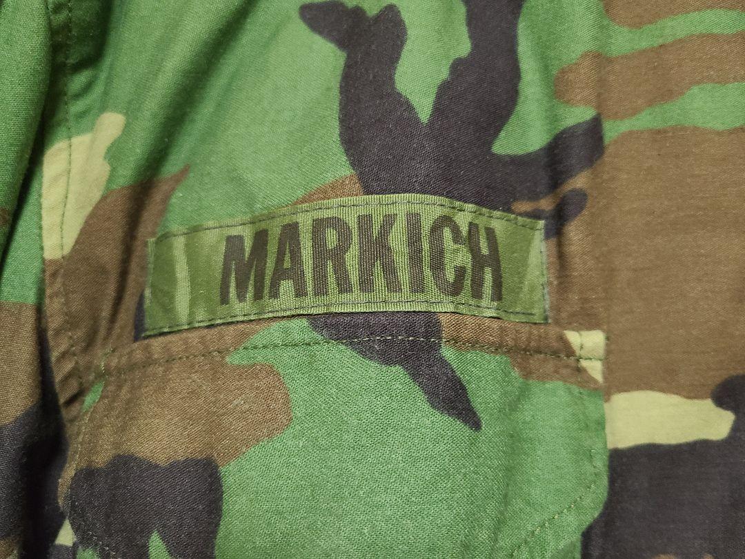 【美品】U.S ARMY M-65フィールドジャケット ウッドランドカモ 4th