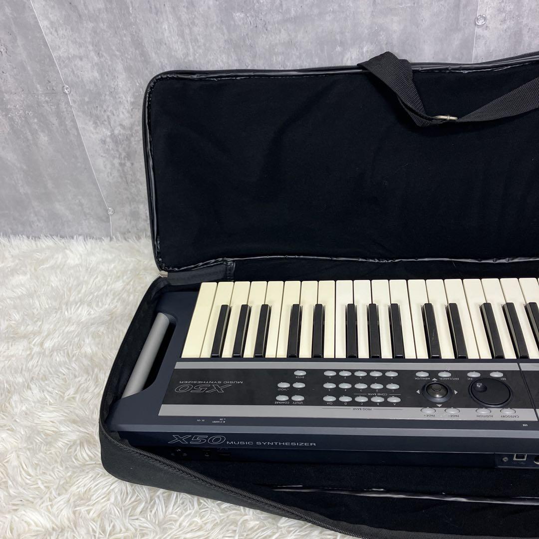 KORG X50 専用ケース付き KORG コルグ X50 シンセサイザー 専用ケース付き - メルカリ
