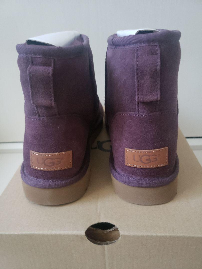 UGG ムートンブーツミニ パープル