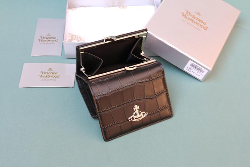 Vivienne Westwood ☆三つ折り財布 ☆茶色・箱付