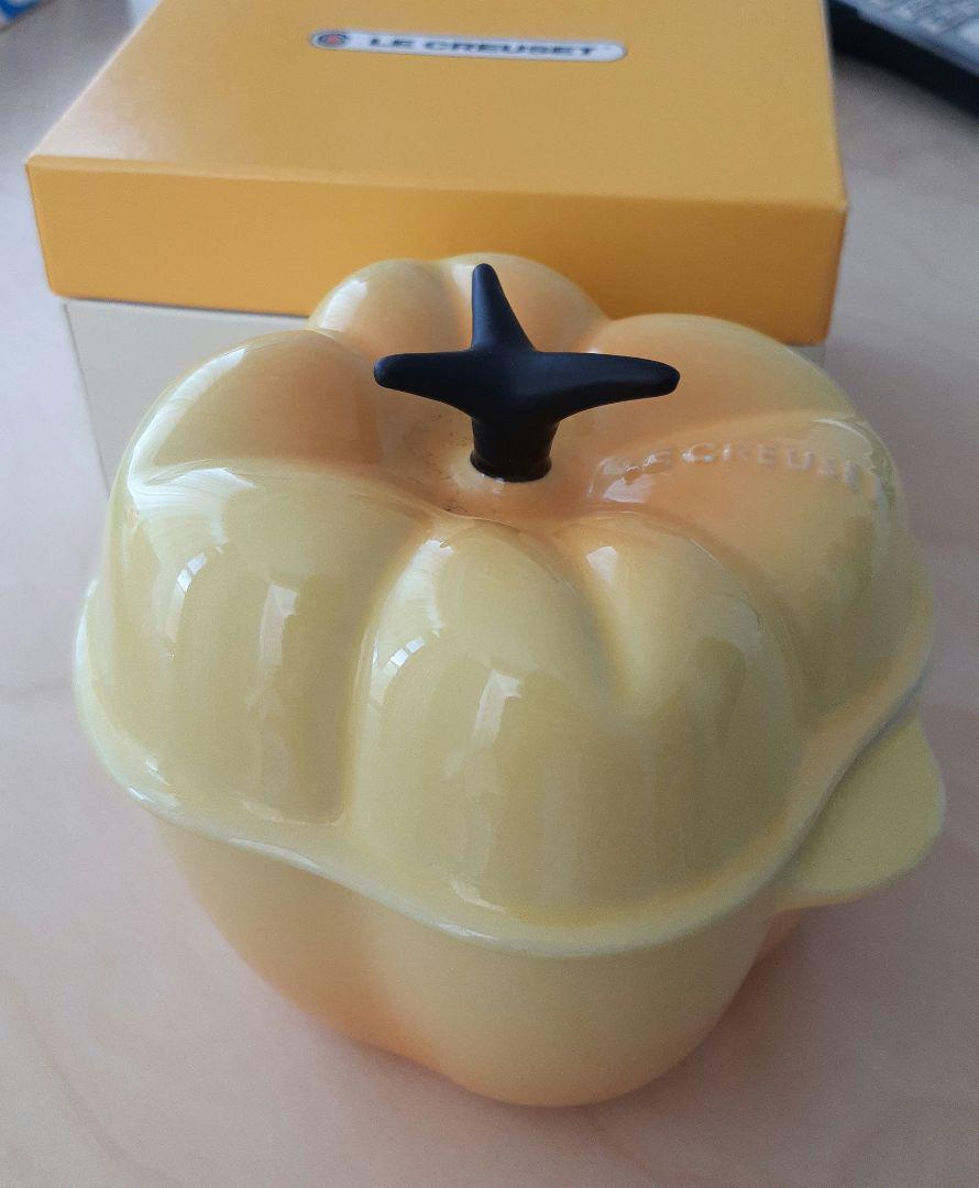 Le Creuset パプリカ型 食器 イエロー 箱付き