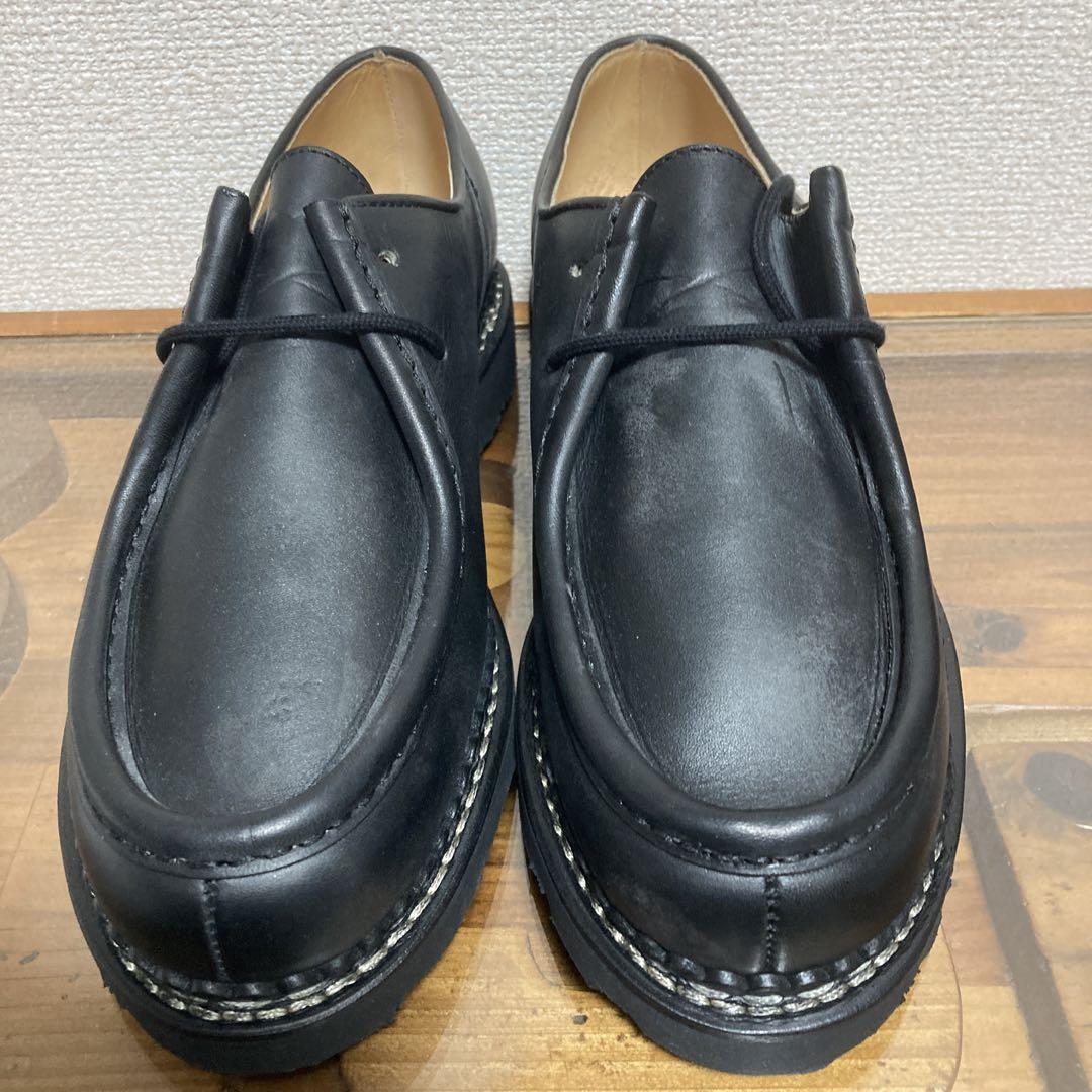 未使用 パラブーツ ミカエル 黒 PARABOOT MICHAEL 42 靴 未使用 パラブーツ ミカエル 黒 PARABOOT MICHAEL 42 靴