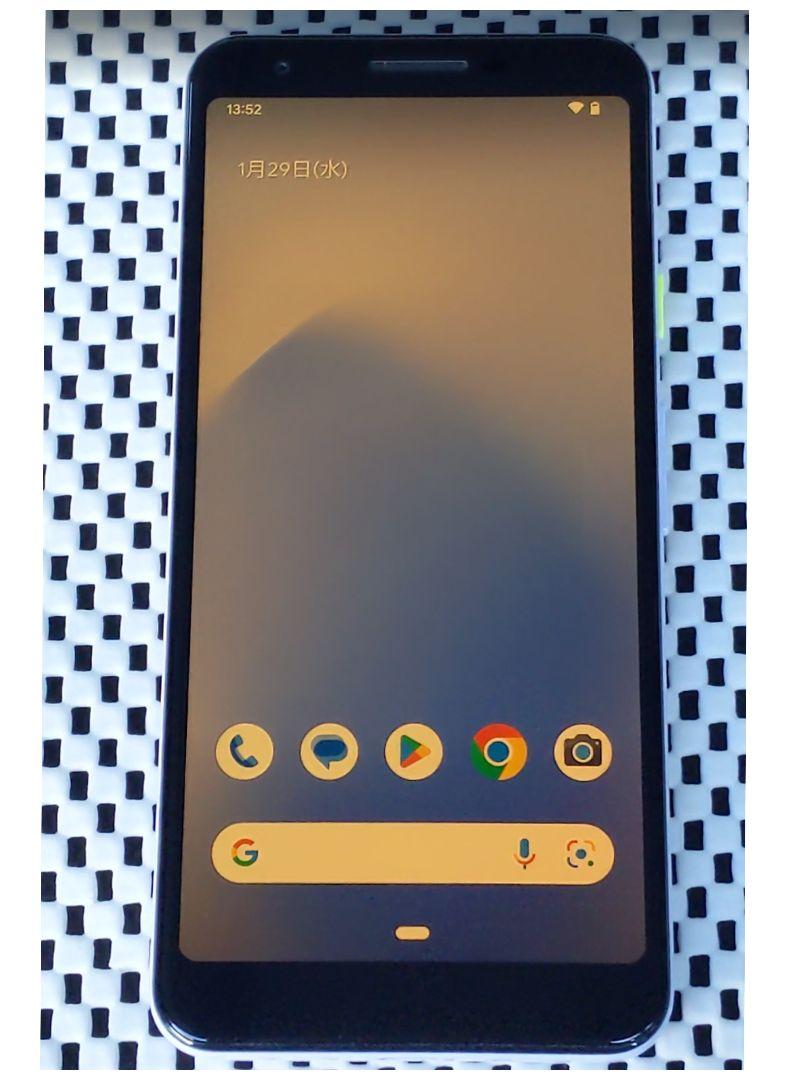 【新品同様】Google Pixel 3a★SIMフリー ☆新品クリアカバー付