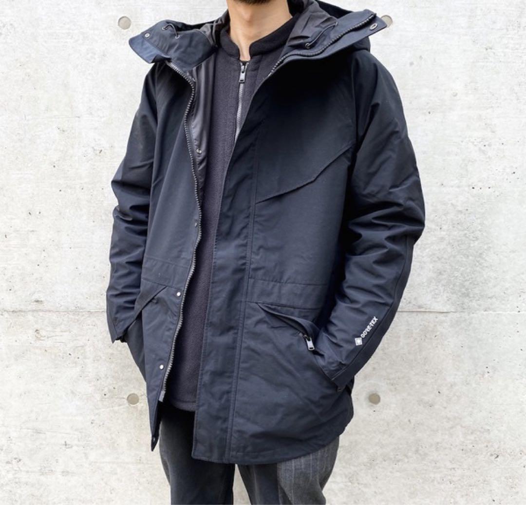 ノンネイティブHIKER HOODED JACKET BLACK 1