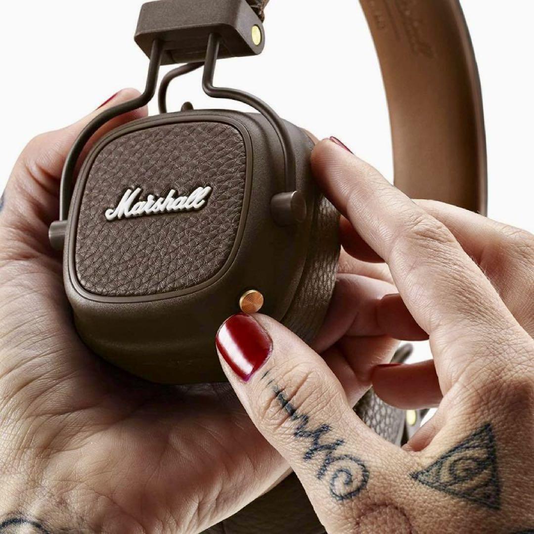 新品】 Marshall MAJOR III BLUETOOTH. ブラウン by メルカリ