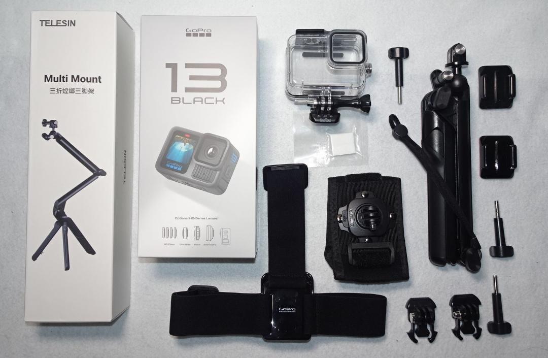 新品 GoPro HERO13 Black アクションカメラ アクセサリー付き