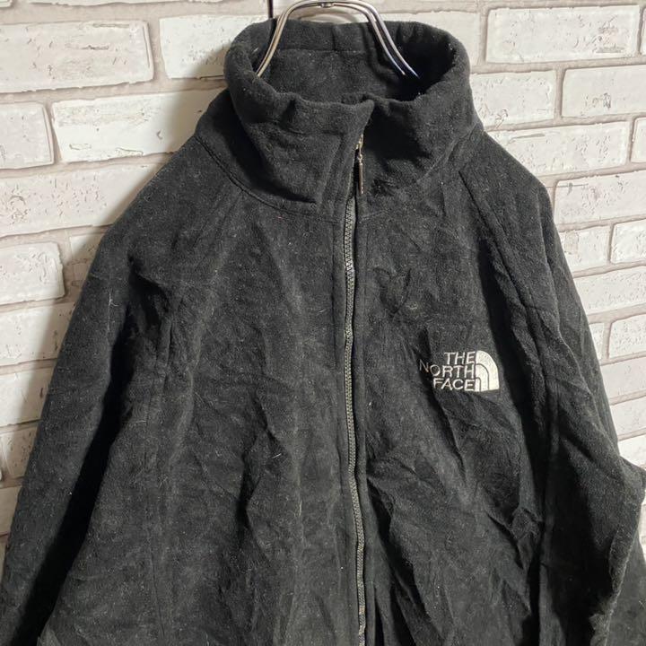 90s 古着 ノースフェイス 刺繍ロゴ フリース ビッグシルエット ゆるだ 90s 古着 ノースフェイス 刺繍ロゴ フリース ビッグシルエット ゆるだ