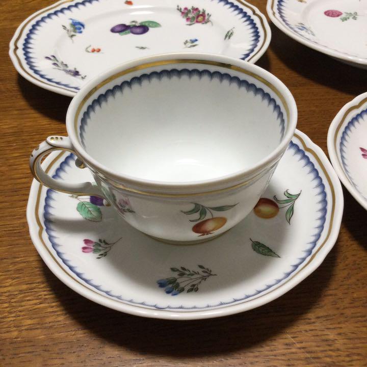 爆買い定番 リチャードジノリ イタリアンフルーツ カップ&ソーサ プレート 2客セット yAzBO-m39748156692 新品送料無料