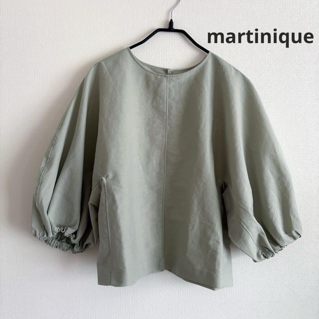 martiniqueマルティニーク　バルーンスリーブブラウス