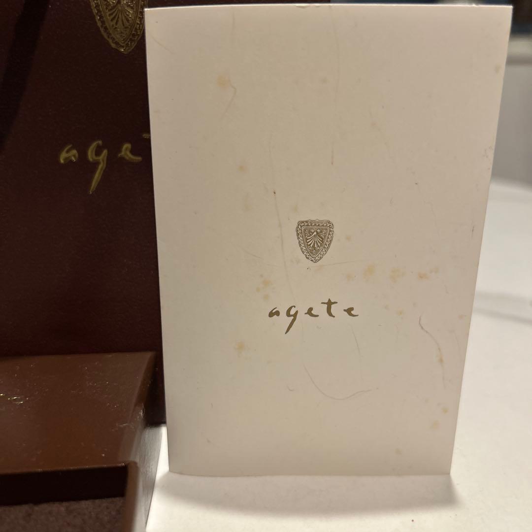 ✨️agate シルバー K10パールピアス✨️ ✨️agate シルバー K10パールピアス✨️