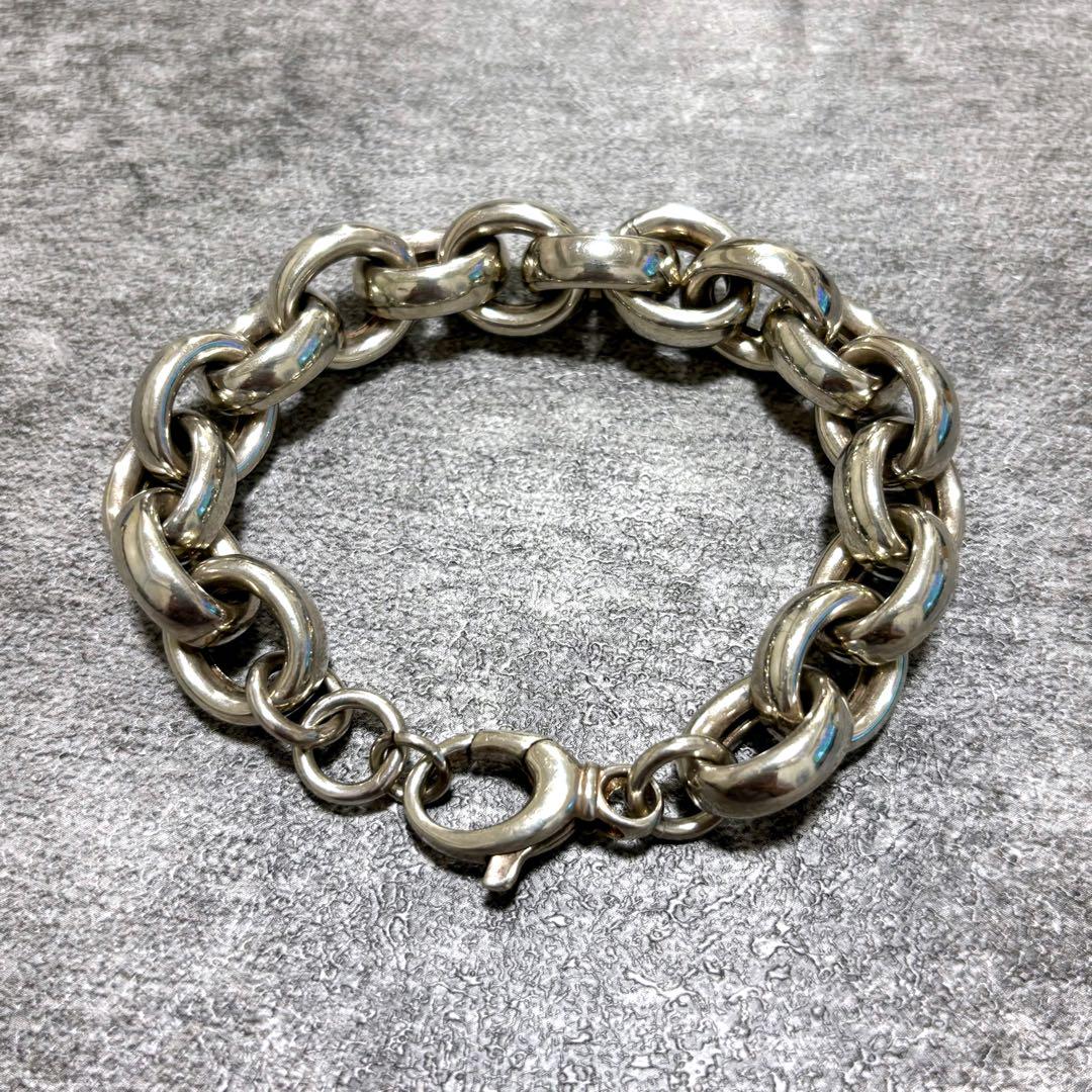 italy製　Vintage Silver  Bracelet 925
