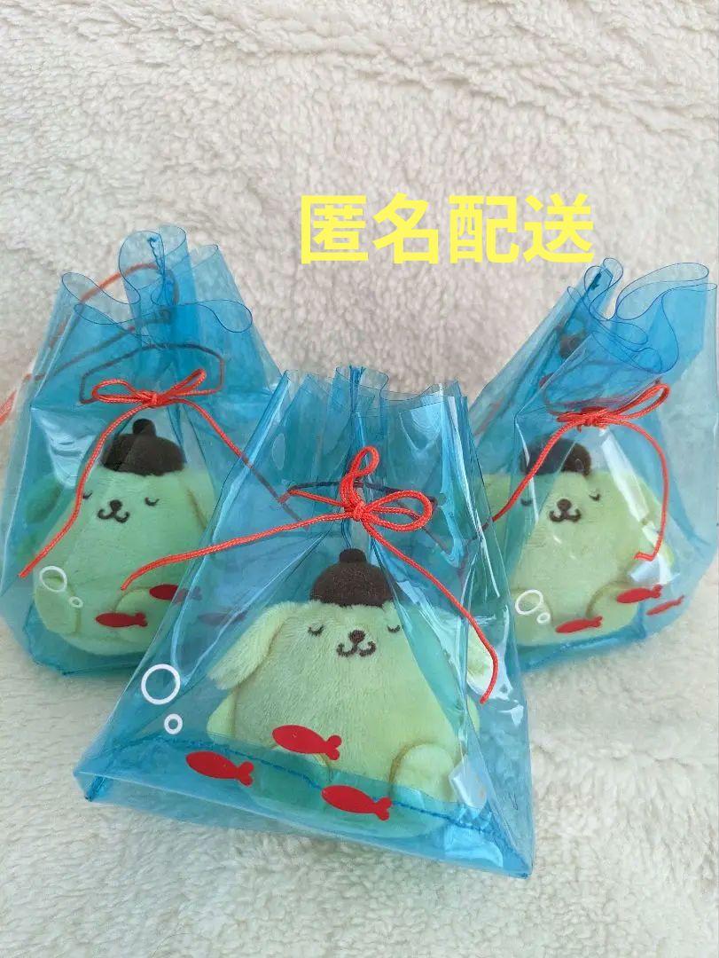 3点セット　匿名配送　ポムポムプリン　屋台 マスコット　金魚