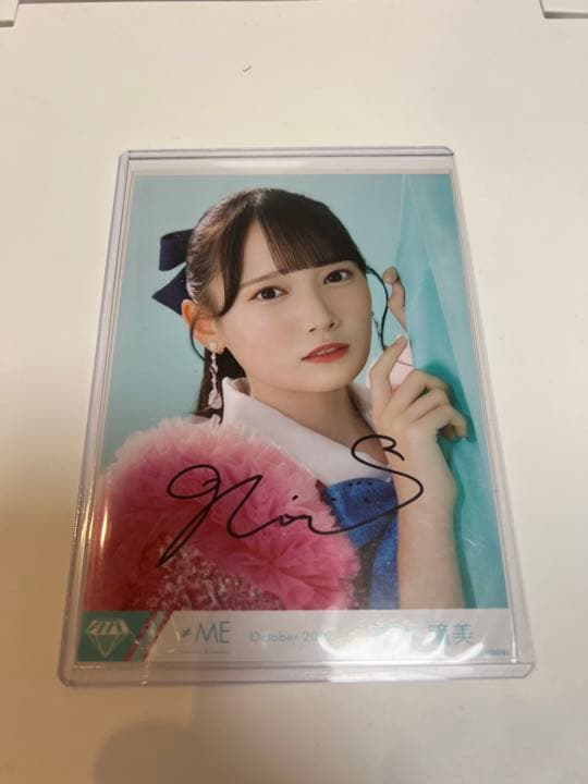 2022新発 ノイミー ≠ME 生写真 イコノイジョイ2022 鈴木瞳美 直筆