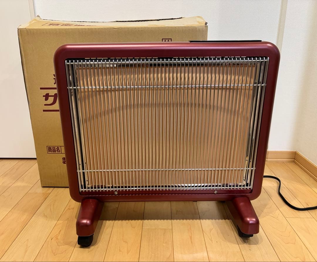 サンルミエ E800L-TM2 遠赤外線暖房器 タイマー付 - メルカリ