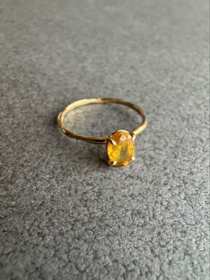 クロチェcloche サファイアリング k18CLOCHE