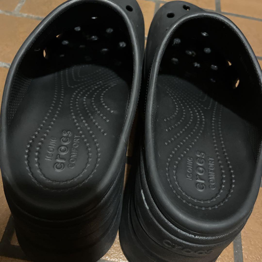 crocs 厚底