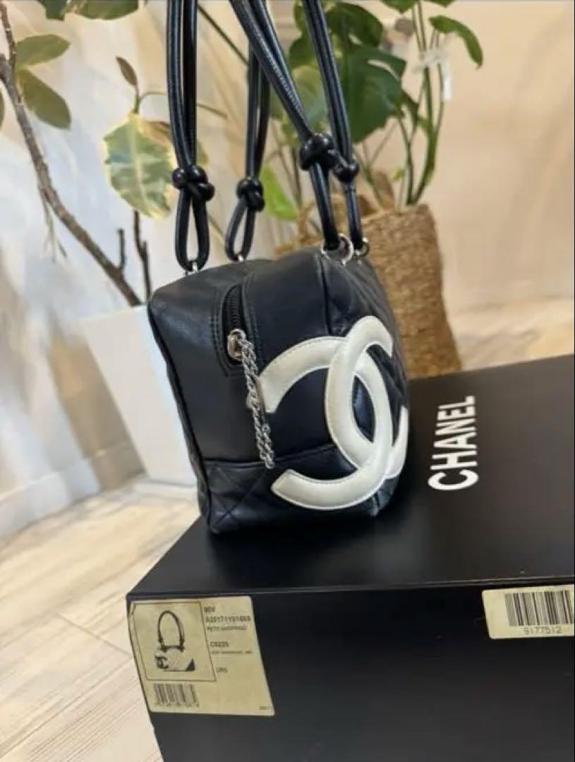 楽天市場】【バッグ】CHANEL シャネル カンボンライン