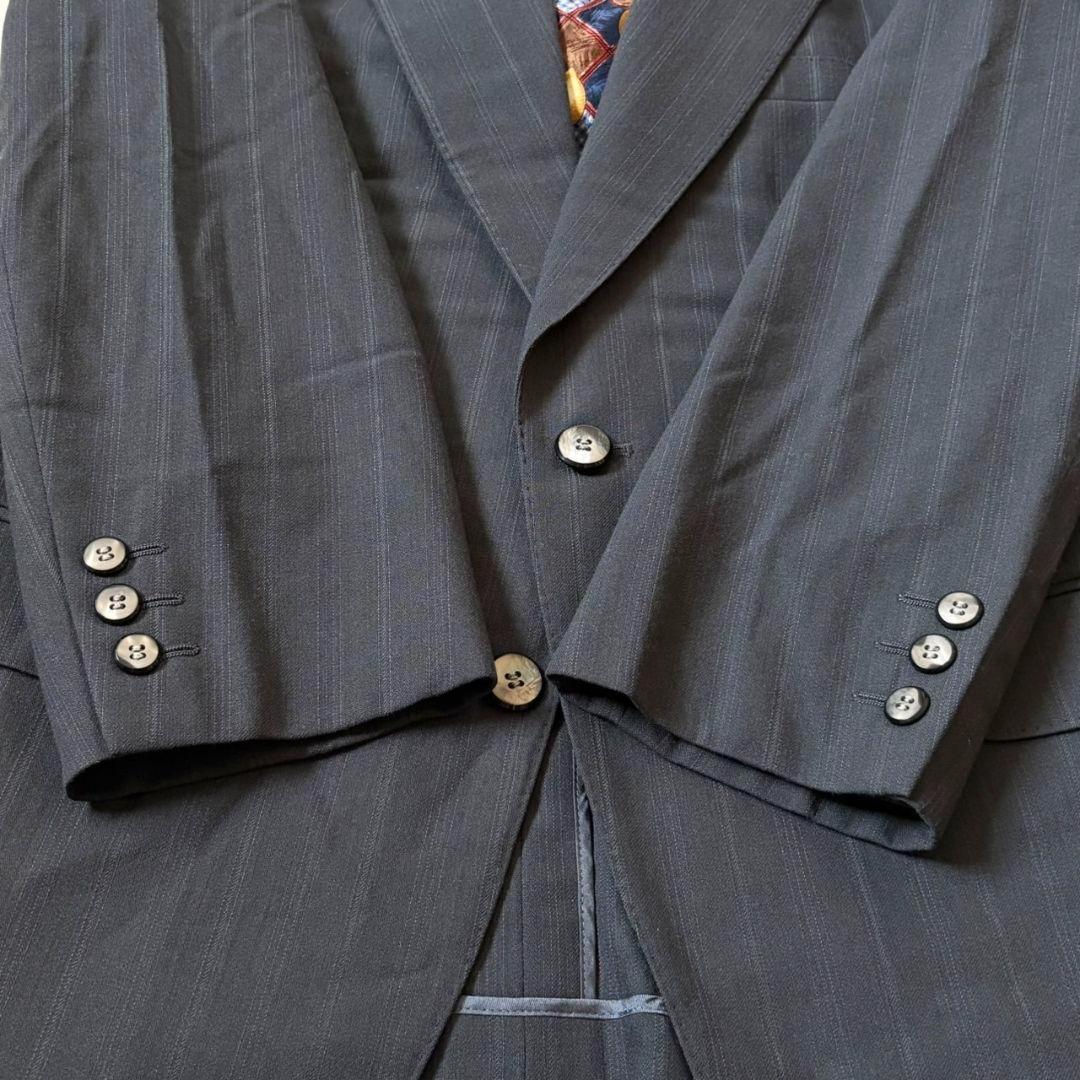 美品 イヴ・サンローラン スーツ セットアップ ストライプ