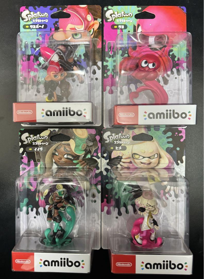 スプラトゥーン2 amiibo 4体セット【新品未使用】