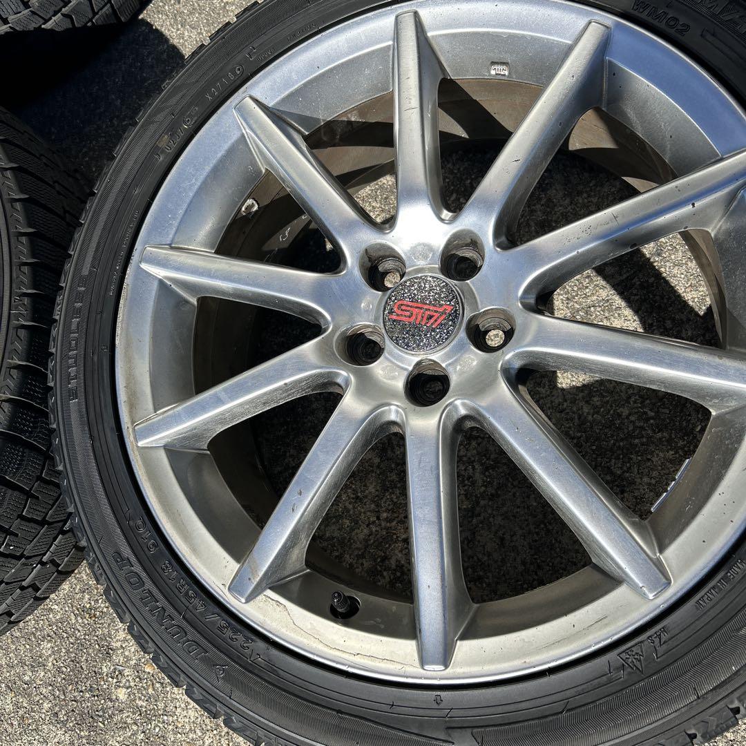 スバル純正ホイール225|45R18スタッドレスセット