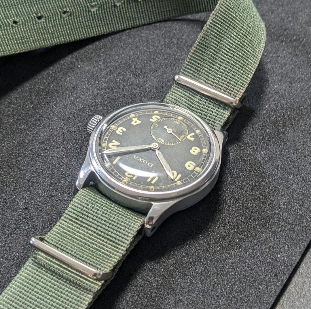 ミリタリーウォッチ DOXA ドイツ DHタイプ ドクサ 手巻き ww2 メンズ ミリタリーウォッチ DOXA ドイツ DHタイプ ドクサ 手巻き ww2 メンズ