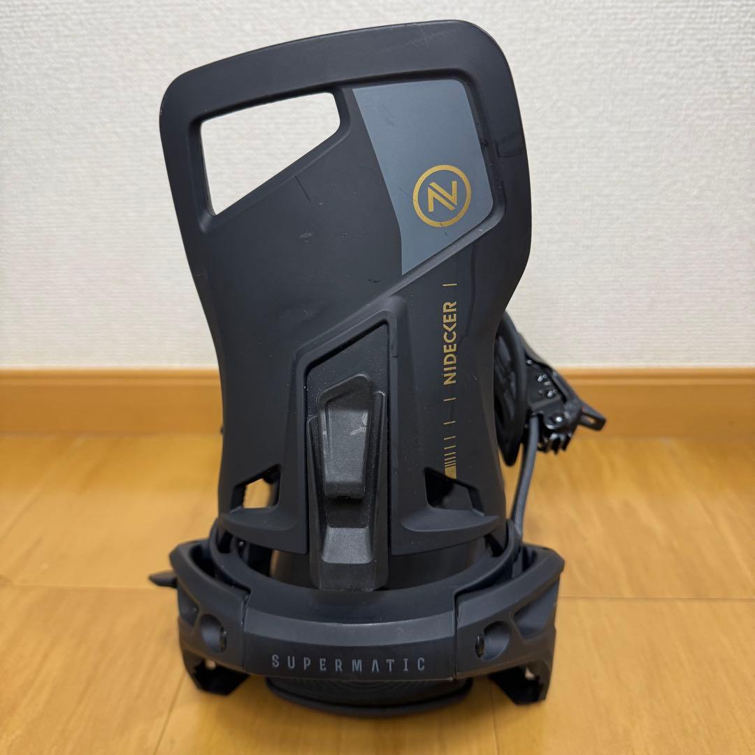 23-24 美品 NIDECKER SUPERMATIC ビンディング Lサイズ 23-24 美品 NIDECKER SUPERMATIC ビンディング Lサイズ