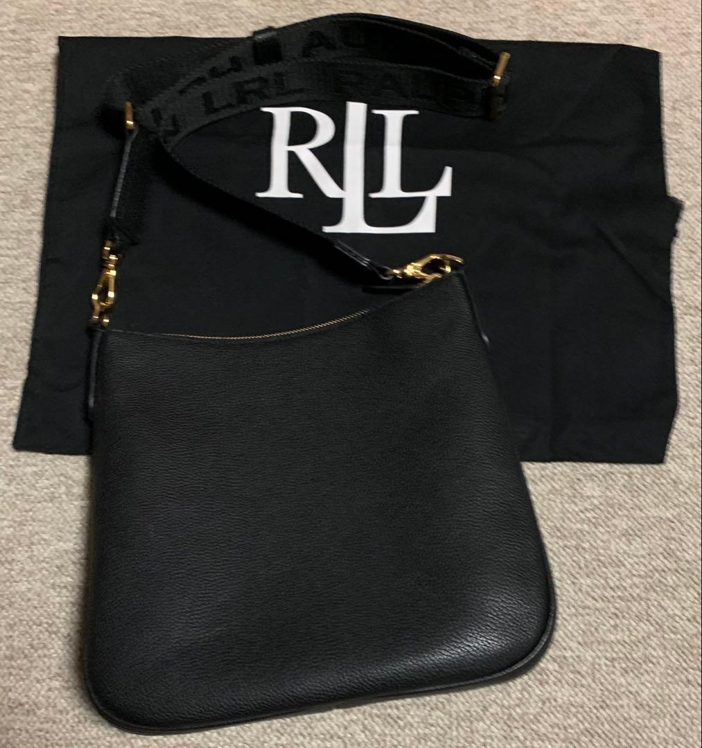 LAUREN Ralph Lauren ショルダーバッグ 黒 ラルフローレン