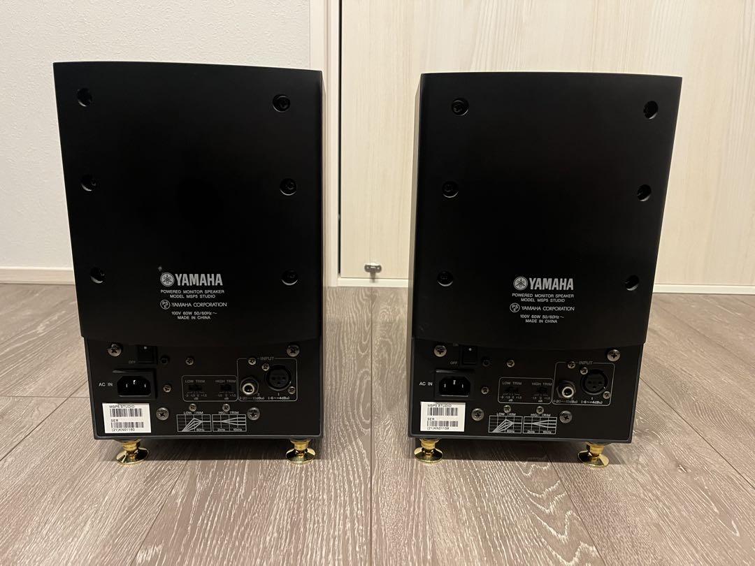 YAMAHA MSP5 STUDIO インシュレーター付き