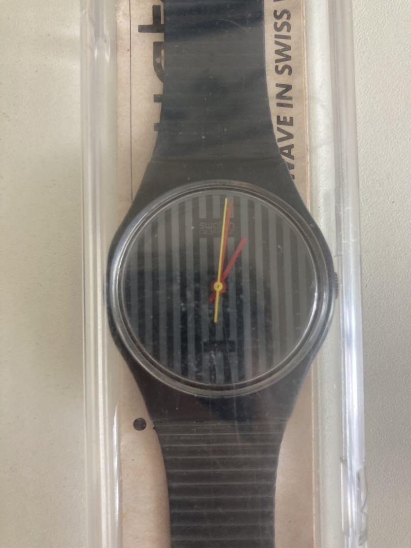Swatch 1985 pinstripe稼働