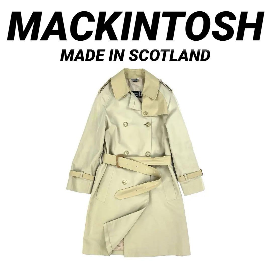 至高イギリス製】 MACKINTOSH 最高級 トレンチコート 美シルエット 至高イギリス製】 MACKINTOSH 最高級 トレンチコート 美シルエット