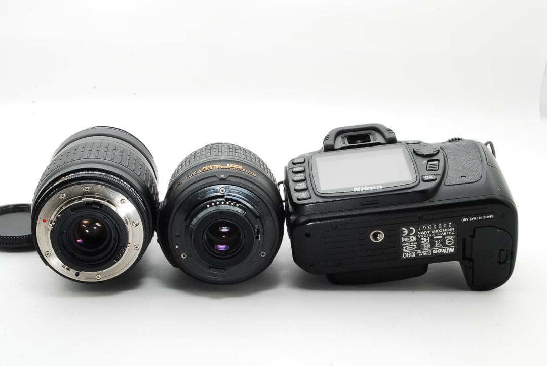 万能◎Nikon D80 標準+望遠ダブルズームセット☘️ 万能◎Nikon D80 標準+望遠ダブルズームセット☘️