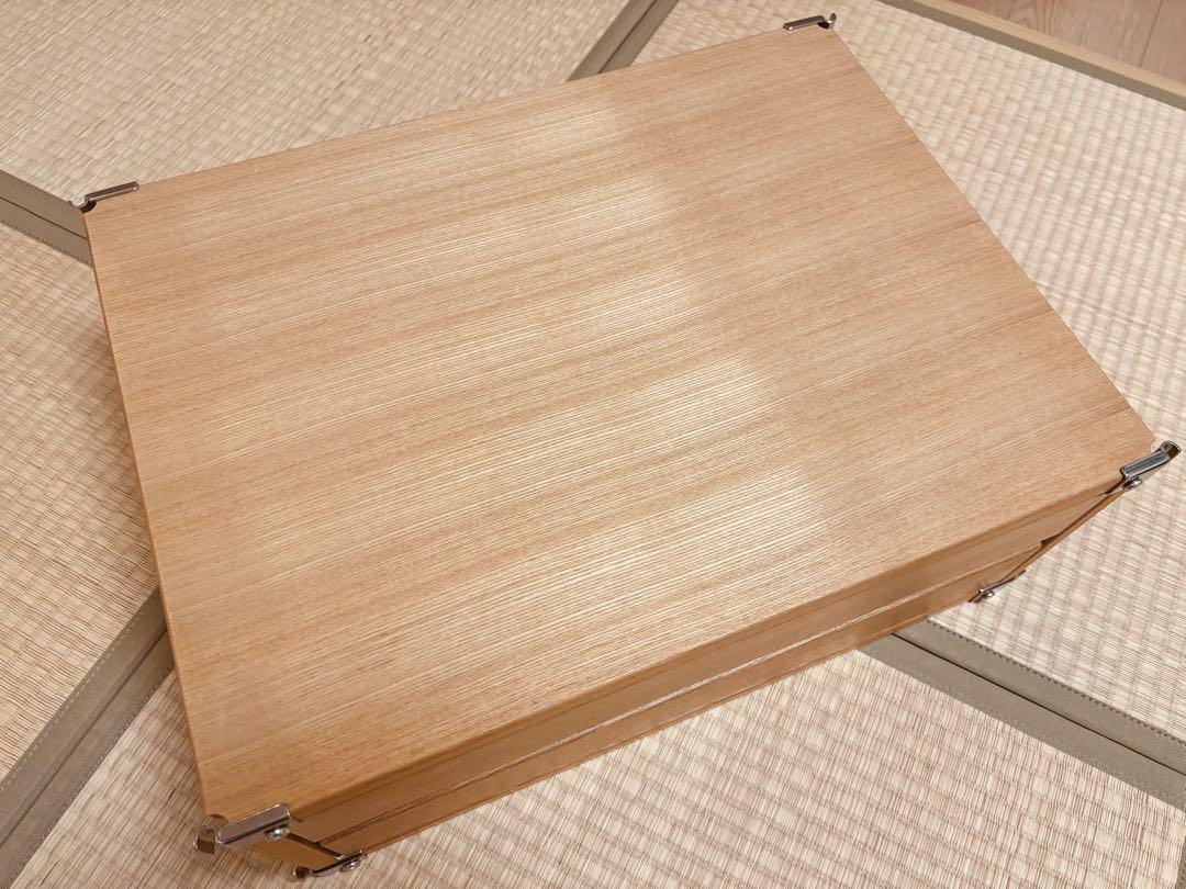 無印良品 MUJI ユニットシェルフ タモ ボックス引出し 両面 幅56cm