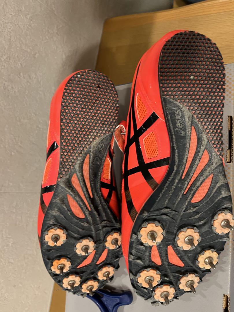 陸上スパイク　アシックス　asics  レディースサイズ　24.5センチ