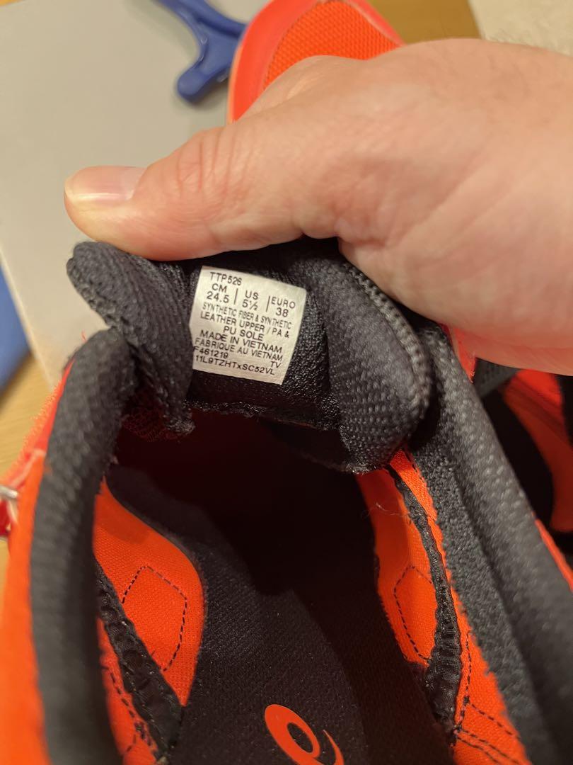 陸上スパイク　アシックス　asics  レディースサイズ　24.5センチ