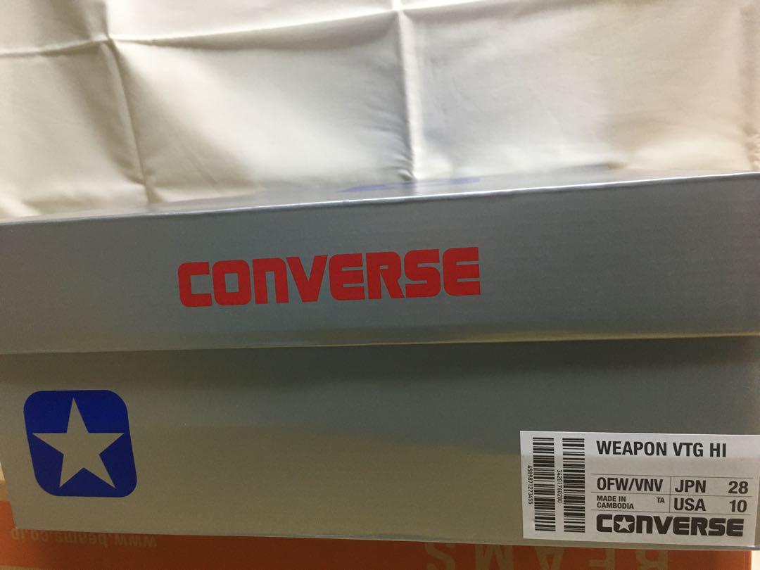 CONVERSE WEAPON VTG HI TimeLine 28㎝
