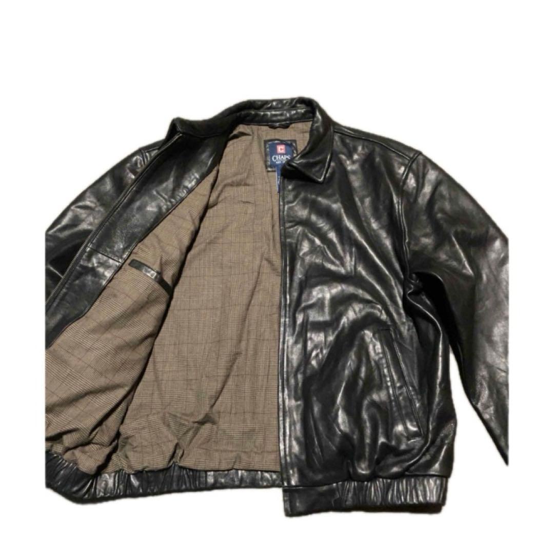 極上 chaps ラルフローレン ラムレザー ブルゾン スイングトップ 極上 chaps ラルフローレン ラムレザー ブルゾン スイングトップ