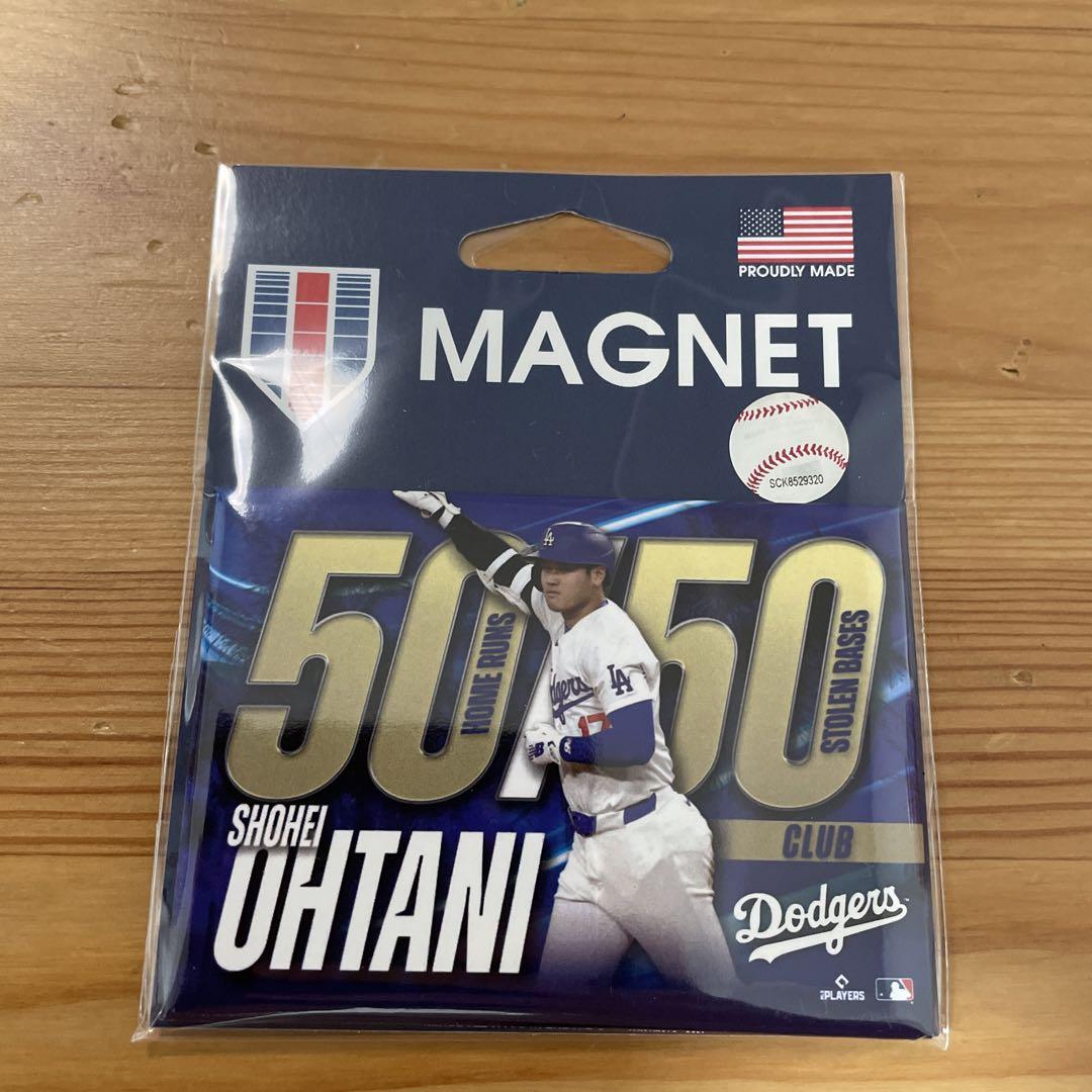 大谷翔平　ドジャース　マグネット 50/50クラブ