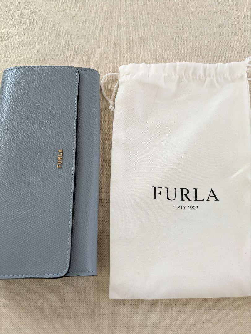 新品未使用【FURLA】フルラ 長財布 レディース財布 ロングウォレット ブルー