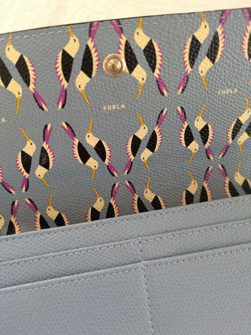 新品未使用【FURLA】フルラ 長財布 レディース財布 ロングウォレット ブルー