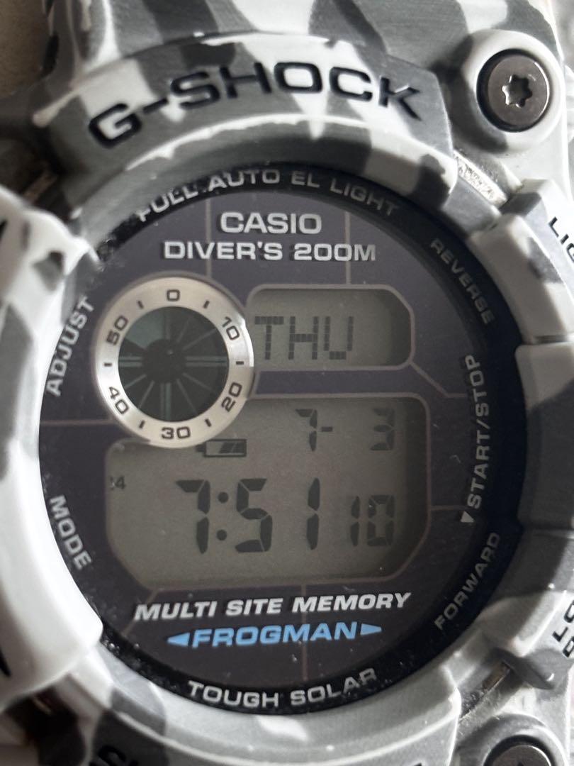 CASIO G-SHOCK GW-200CF迷彩のブラジリアン フロッグマン カシオ G-SHOCK GW-200CF 迷彩モデルブラジリアン フロッグマン