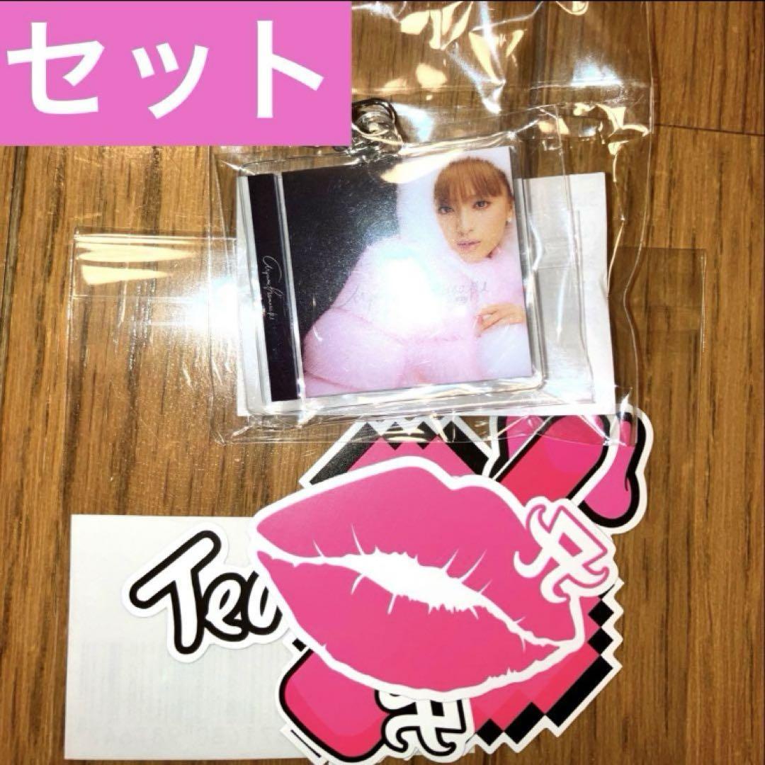 浜崎あゆみスクラッチ CDジャケットアクリルキーホルダー