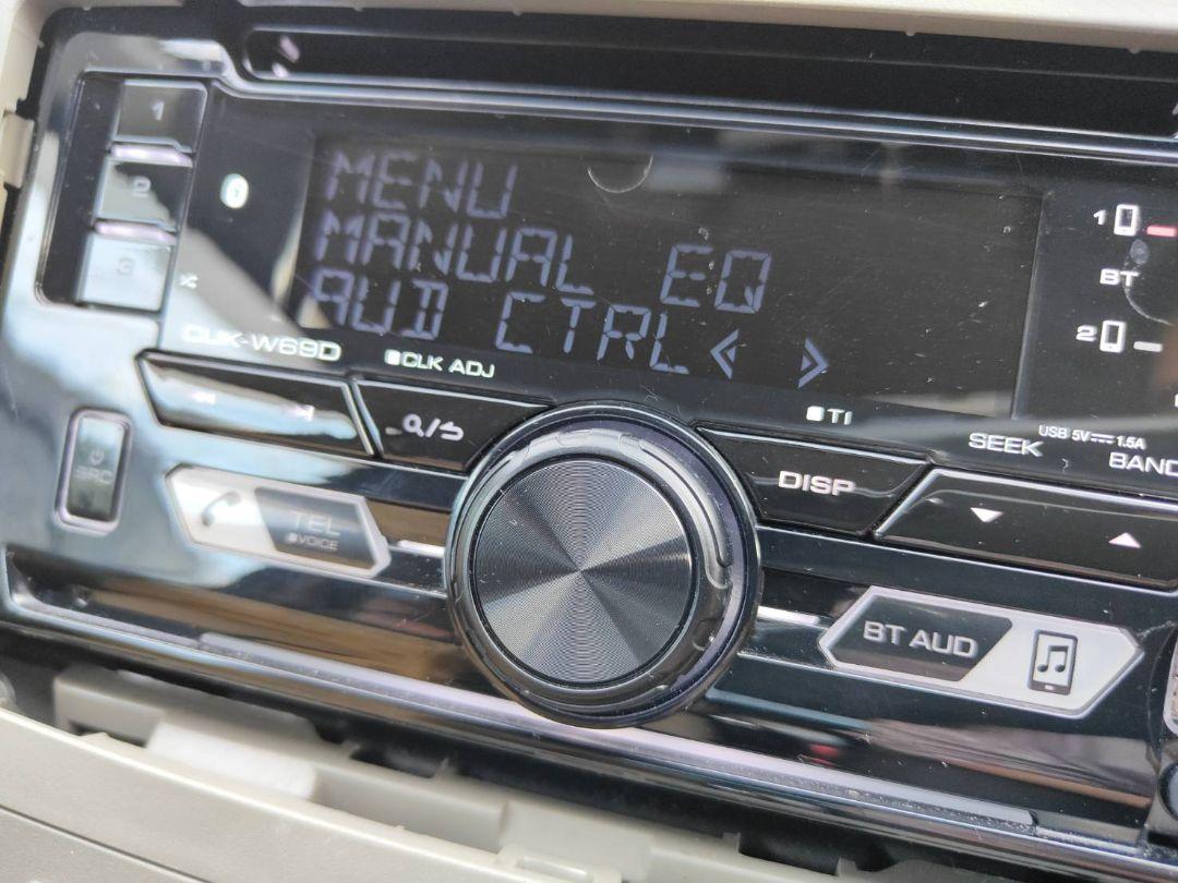 超ポイントアップ祭 KENWOOD ケンウッド CUK-W69D Bluetooth 付き本物 カーオーディオ