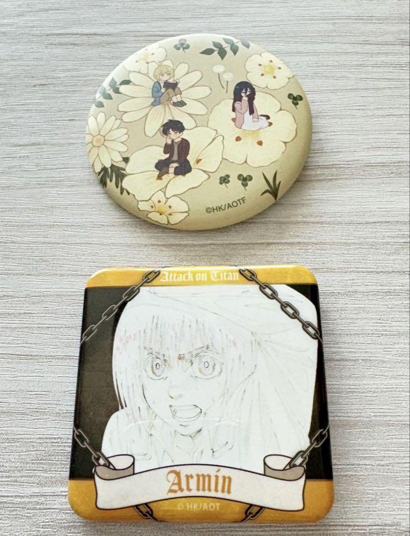 WIT STUDIO 描き下ろし ビッグ缶バッジ 進撃の巨人 アルミン 2