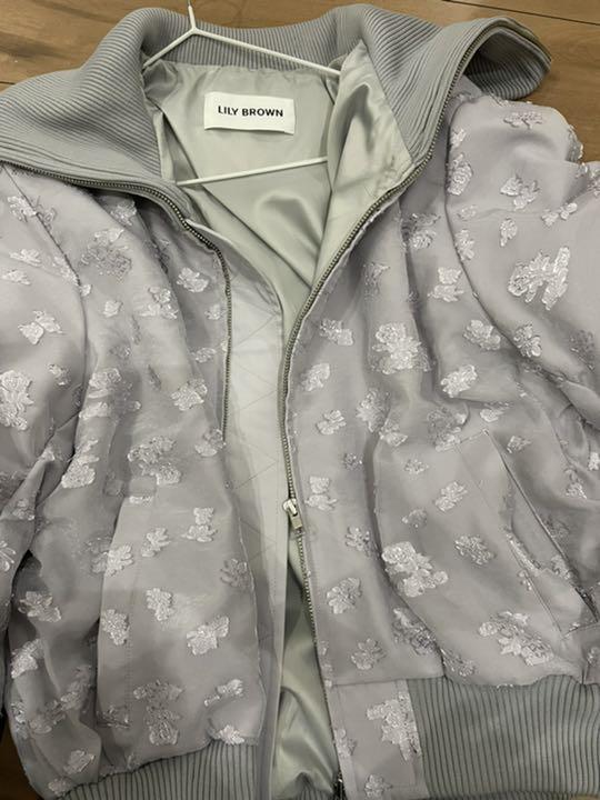 のユーティ Lily オーガンジーカットJQブルゾン 2022spring 4VSsC-m39772256689 Brown ジャケット