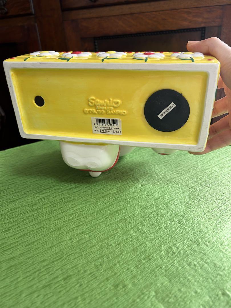 サンリオ ハローキティ 陶器バンク貯金箱